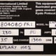 OEM plate