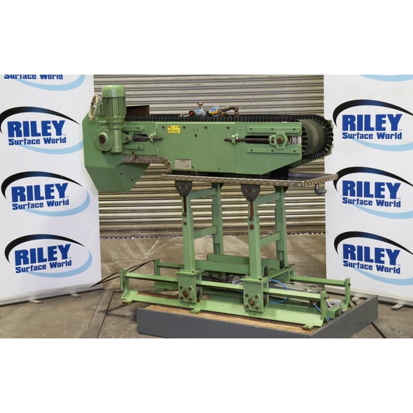 Rosler Flighted Transfer Conveyor