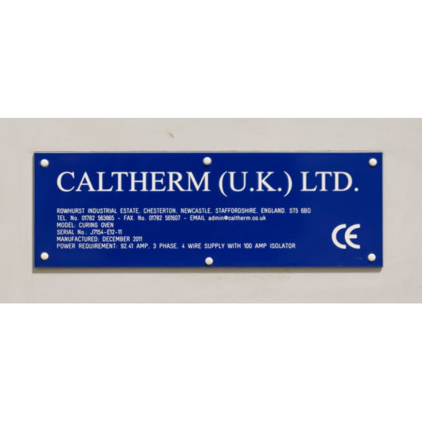 Caltherm 300°C AMS2750 Class 1 ±3°C Multipurpose Heat Treatment Oven