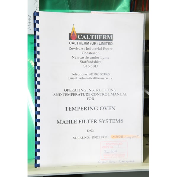 Caltherm Industrial Precision Multi Process Electric Heat Treatments Oven