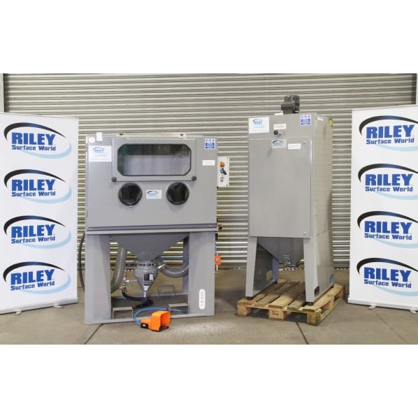 Riley 1250 Pressure Shot Blast Cabinet