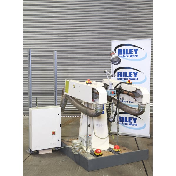 Marpol Model 776 Dual Speed Double Ended Profile Belt Blending &amp; Linishing Machine