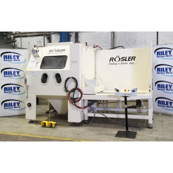 Rosler VB-150H Semi-automatic Vapour Blast Machine