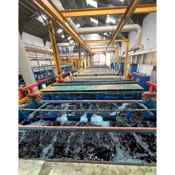 Semi-Automatic Copper Nickel Chrome Plating Line