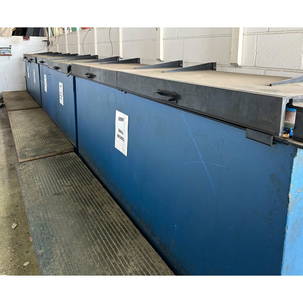 Manual Silver &amp; Dull Nickel Plating Line
