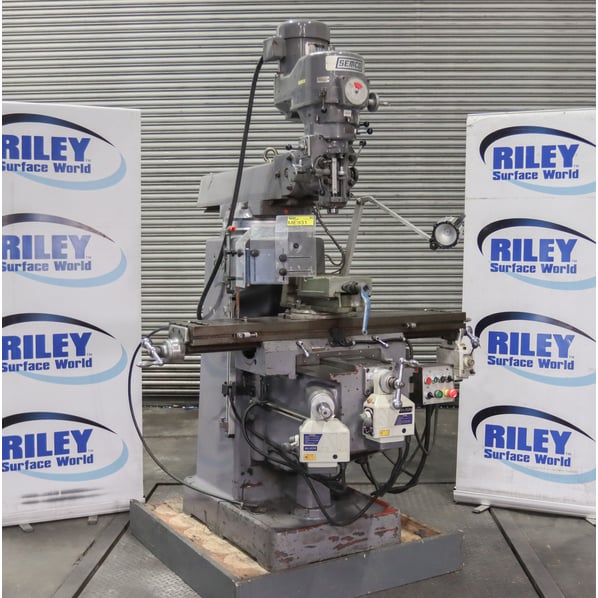 Semco Milling Machine with Power Traverse and Digital Readout