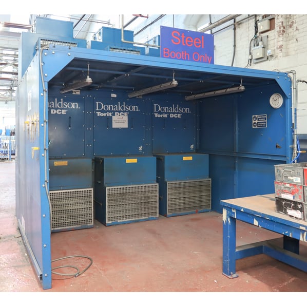 Donaldson Torit (DCE) ECB-3 Rear Extraction Linishing /  Fettling Booth