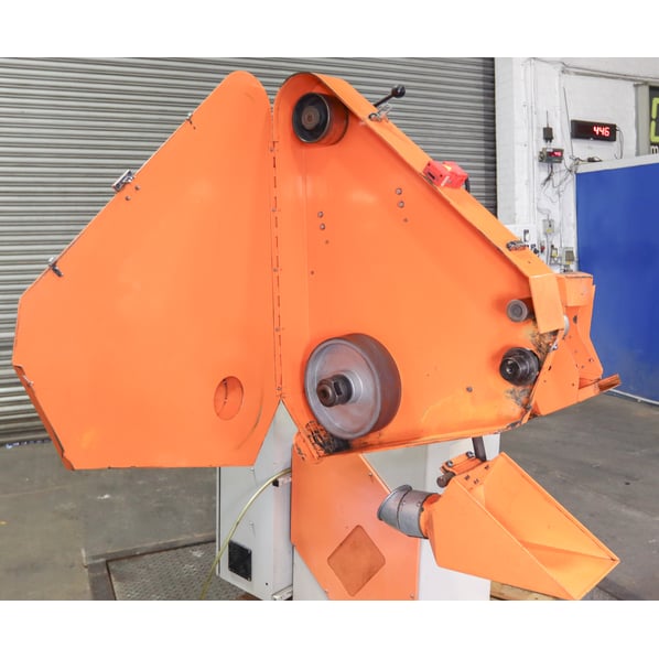 RJH Powerfin 1100 Heavy Duty, Double Ended Linishing Machine
