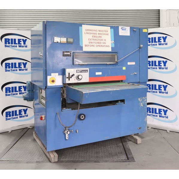 Grindingmaster Twin Head, Belt and Brush MCSB-B 900mm Wide Belt Sander