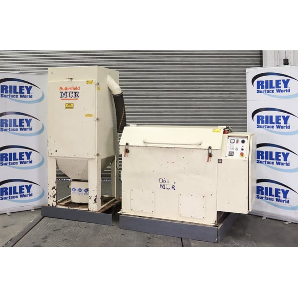 Odlings MCR Rotoblast RB100 with Matched Dust Extractor