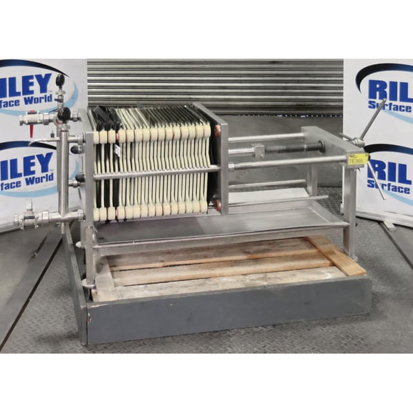 Filtration Group SAS Eurofiltec Omega 400 : 30 Plate Manual Operation Filter Press