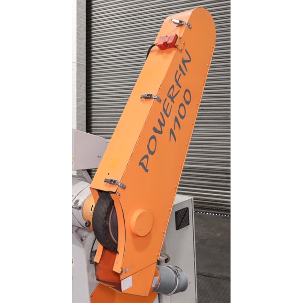 RJH Powerfin 1100 Heavy Duty, Double Ended Linishing Machine