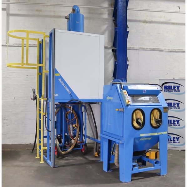 Hodge Clemco Enviroclean Series 1000 Pressure Fed Blast Cabinet System