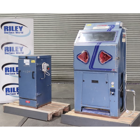 Guyson International Euroblast 4SF Shot Blast Cabinet and Dust Extractor.