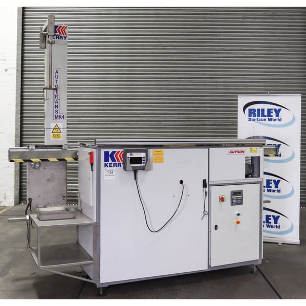 Kerry Microsolve M350/2C Solvent Cleaner with Autotrans MK4 Basket Handling