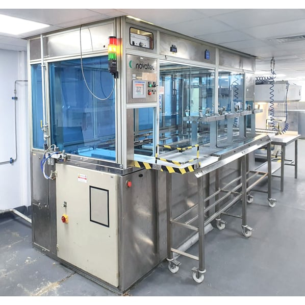 Novatec Ultrasonic Cleaning Line P60-5