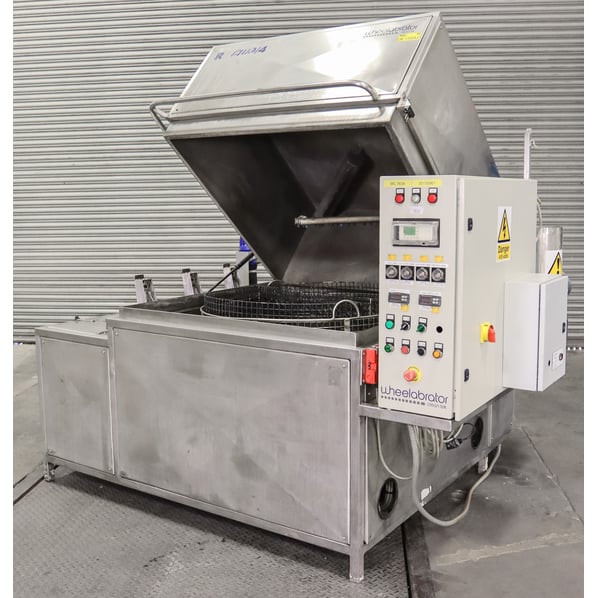 Technowash (Wheelabrator) R1000/4 Front Loading Spray Washer - Open