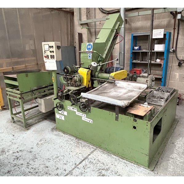 Podmore Engineers Centreless Belt Linisher.