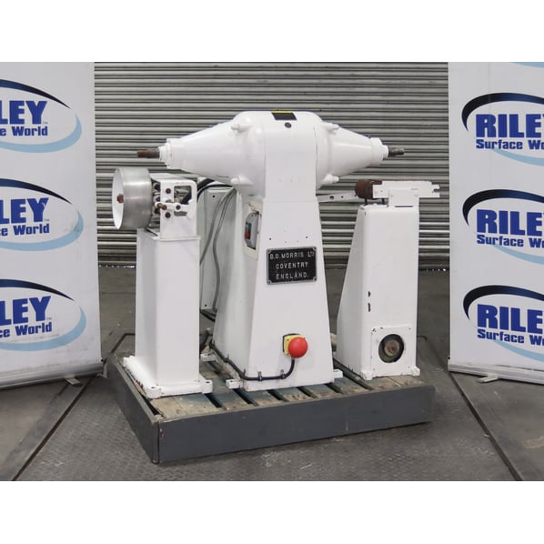 BO Morris 403 Machine with RHS Contact Wheel &amp; Backstand