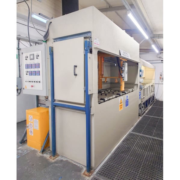 Balco Engineering Ltd Automatic Electropolish Line with Enclosure