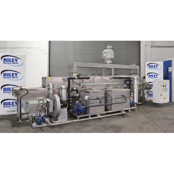 Technowash AQF300/4 Conveyor Belt Multi Stage Cleaning Machine