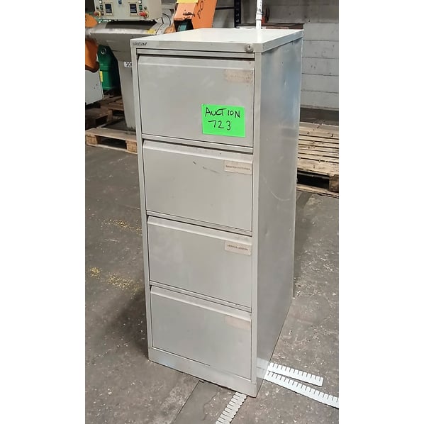 Bisley Four Drawer Filing Cabinet