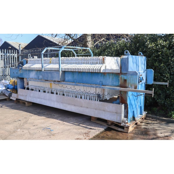 Latham 6" Ram Pump Sidebar Filter Press