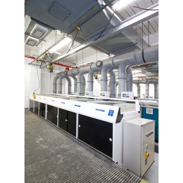 Manual Multistage Pretreatment Cleaning Line
