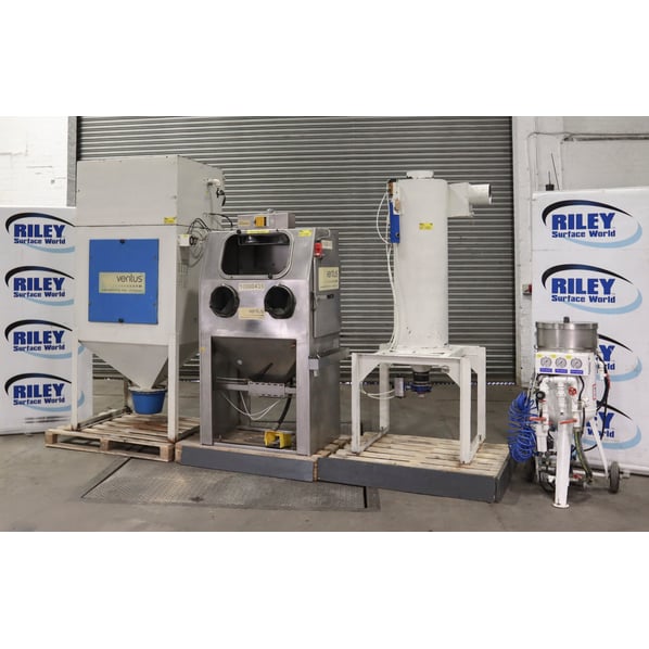 Wheelabrator Ventus Salt Blast Cabinet