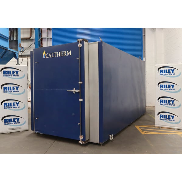 Caltherm 250°C Torrefaction Oven With Trolleys and Water Sprinkler System.