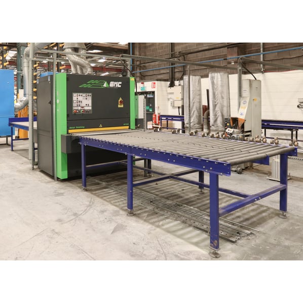EMC-Italy Explorer M1350 RRB Flatbed Belt Linisher