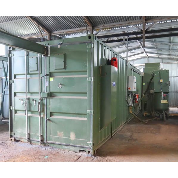 Hodge Clemco 40ft Shotblasting Room