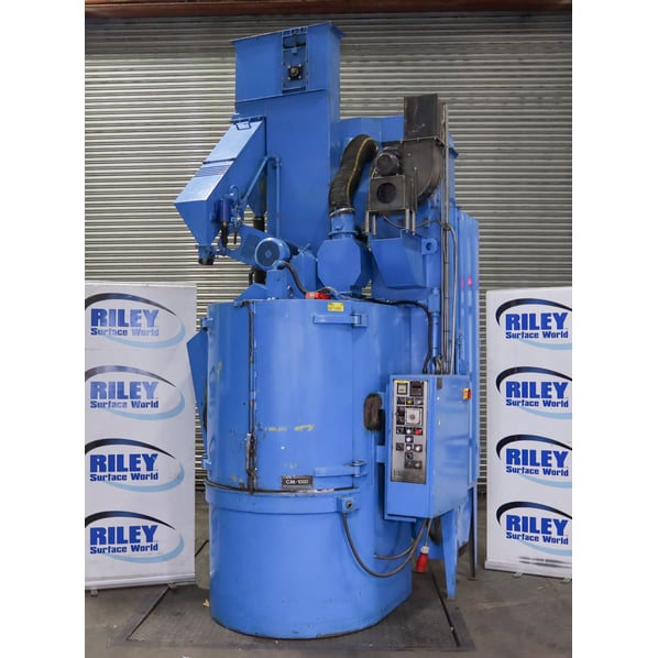CM Modena CM1000 Airless Ø1000mm Table Shot Blasting Machine