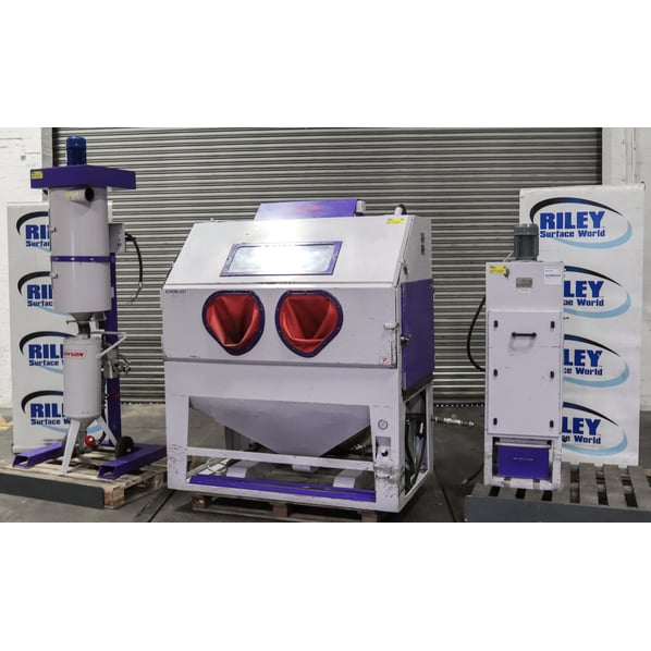 Guyson International Euroblast 7PF SL System Bead Blast Cabinet and Extraction