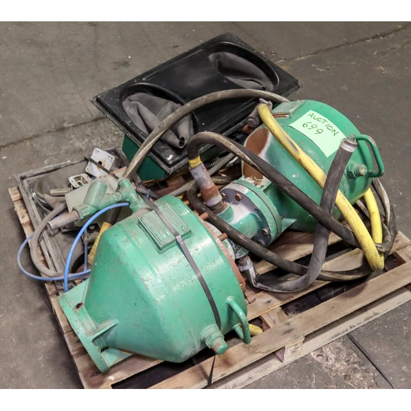 Components of a Vacublast Shotblaster