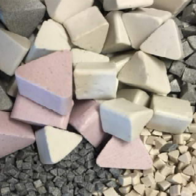 Mass Finishing Media Sample