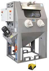 Rileys Heavy Duty Stainless Steel Wet Blast Machine