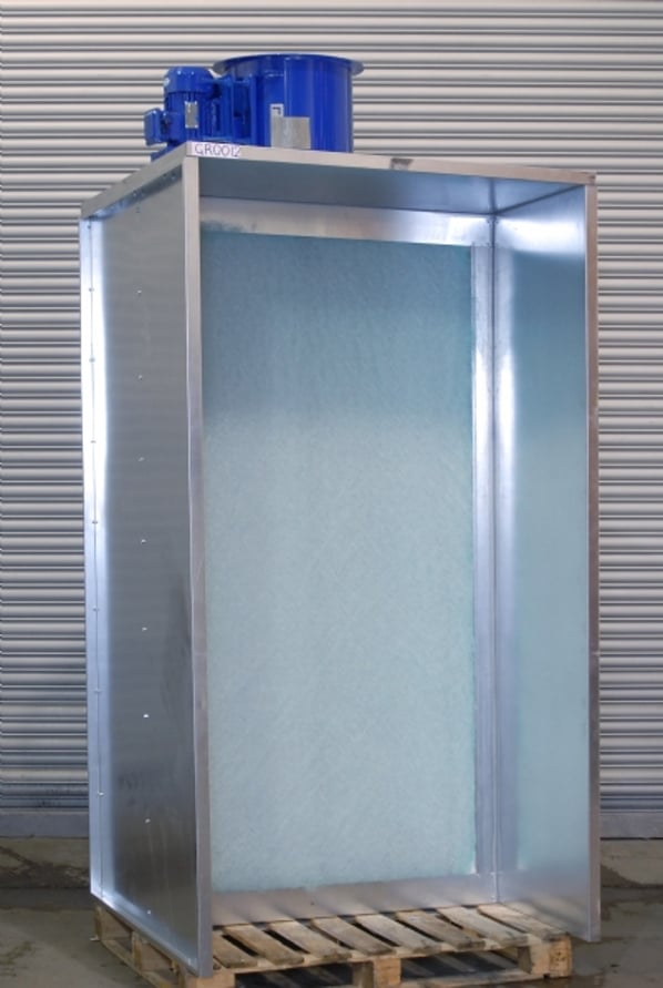 Dry Back Spray Booth