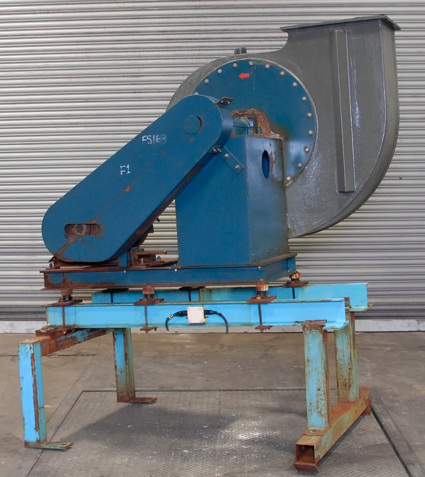Black Polypropylene Chemical Resistant Fan