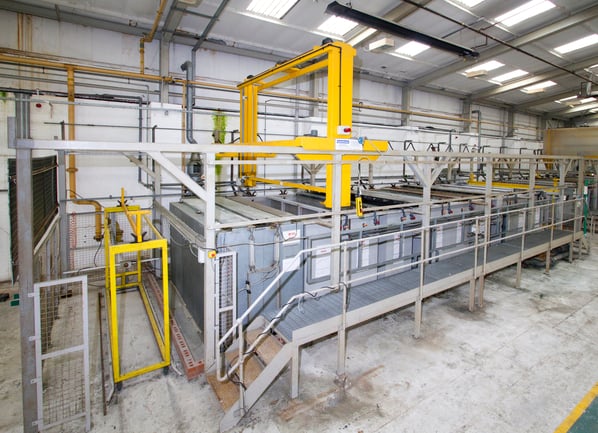 Rack Pre-Treatment Line