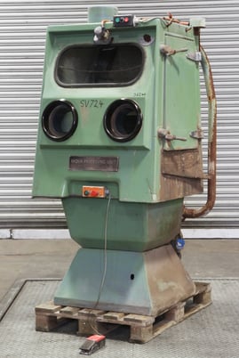 blasting wet cabinet aqua shot machine blast midi wheelabrator developments abrasive cabinets rileysurfaceworld machinery