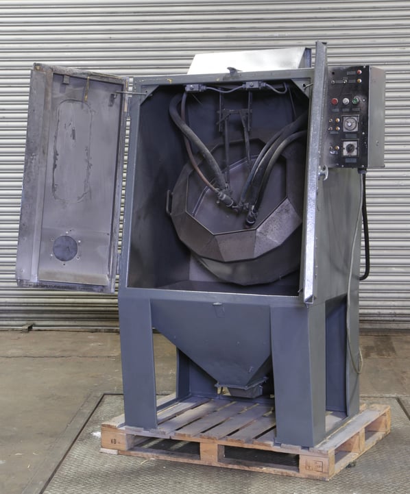 T50 Barrel Blast Machine