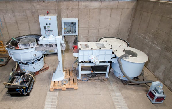 Rosler Vibro Finishing Installation
