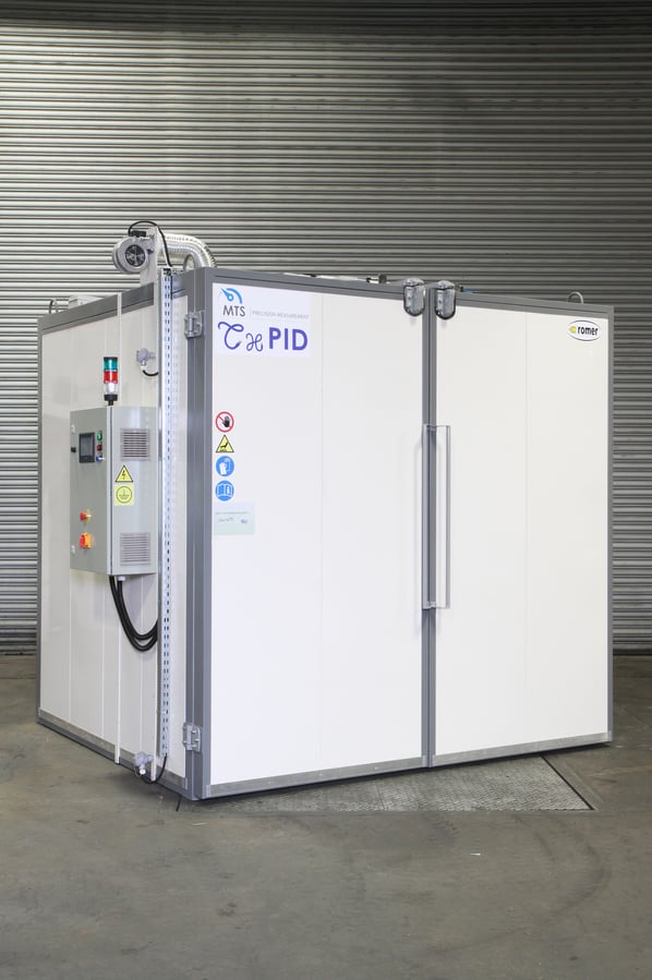 2m x 2m x 2m Electric oven with HMI screen and ThPID
