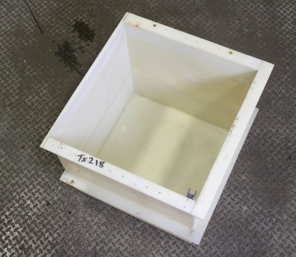 Polypropylene Tank 600 x 600 x 600 mm