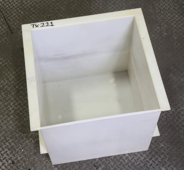Polypropylene Tank 600 x 600 x 600 mm