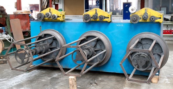 Capstan winder Benches