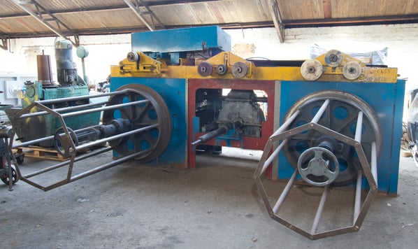 Twin Spindle Wean & Vaughn Capstan Winding Bench