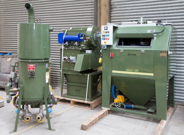 IND1250 Reciprocating Gun Blasting Machine