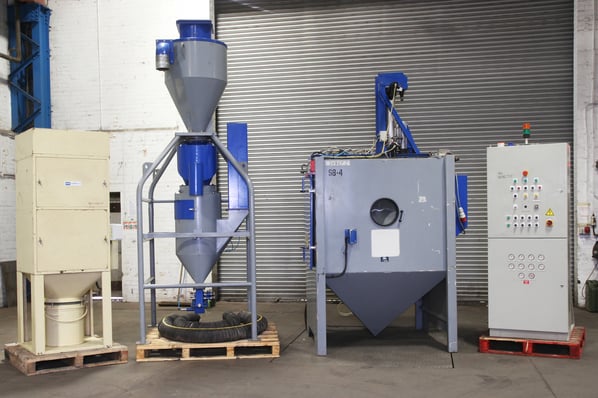 Vacublast Ventus 150S Automated Bead Blast Machine